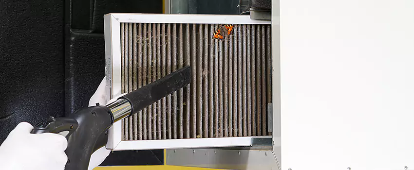 Clogged Air Duct Cleaning Process in Morristown, NJ