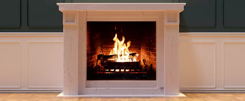Decorative Electric Fireplace Installation in Morristown, New Jersey