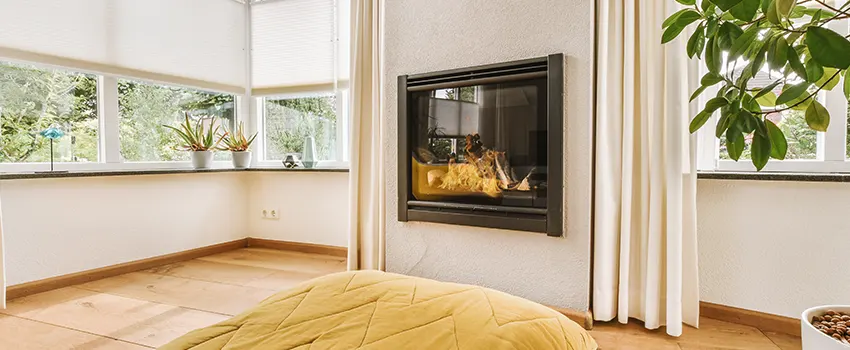 Residential Fireplace Ceramic Glass Installation in Morristown, NJ
