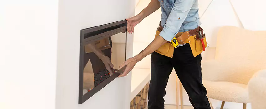 Metal Fireplace Installation in Morristown, New Jersey