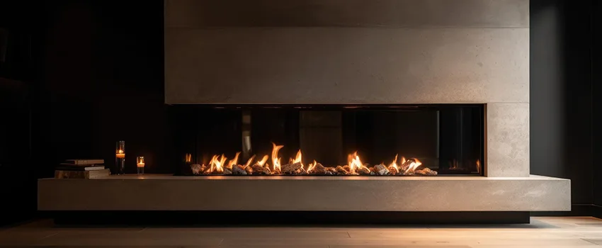 Gas Fireplace Ember Bed Design Services in Morristown, New Jersey