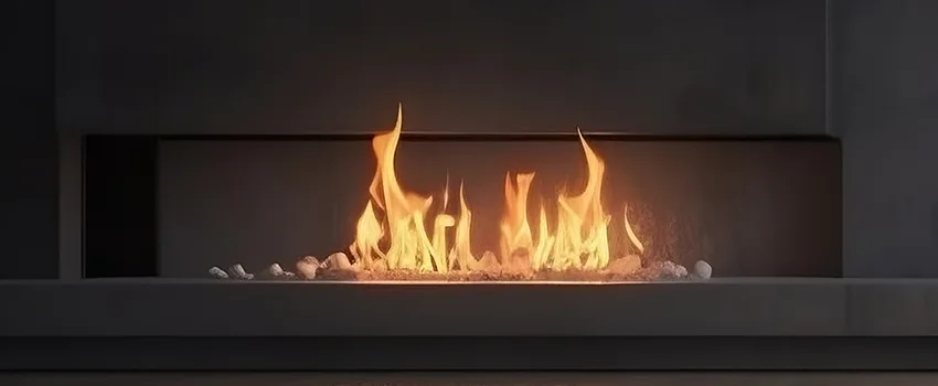 B-Vent Gas Fireplace Installation in Morristown, NJ