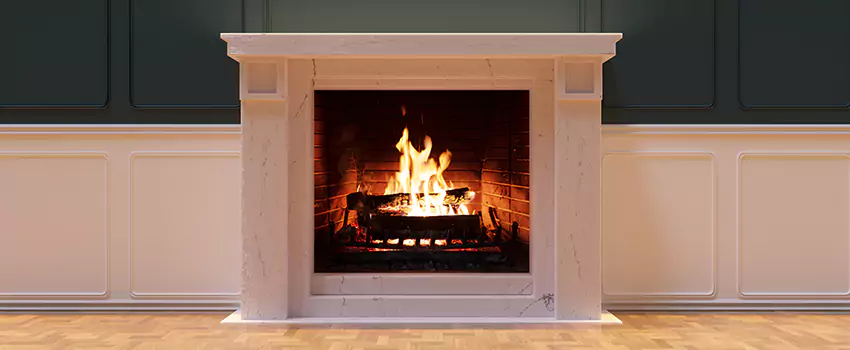 Open Flame Wood-Burning Fireplace Installation Services in Morristown, New Jersey