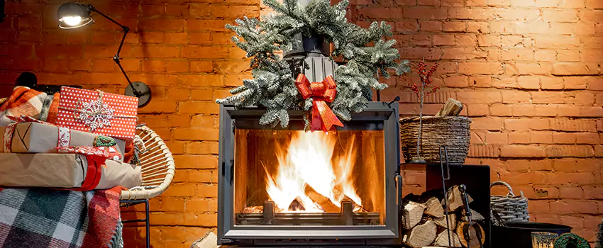Travis Industries Linear Gas Fireplace Installation in Morristown, New Jersey