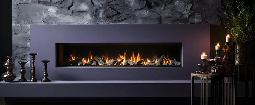 Ember Bed for Ventless Gas Fireplace in Morristown, NJ