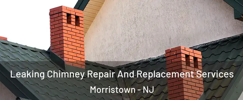  Leaking Chimney Repair And Replacement Services Morristown - NJ